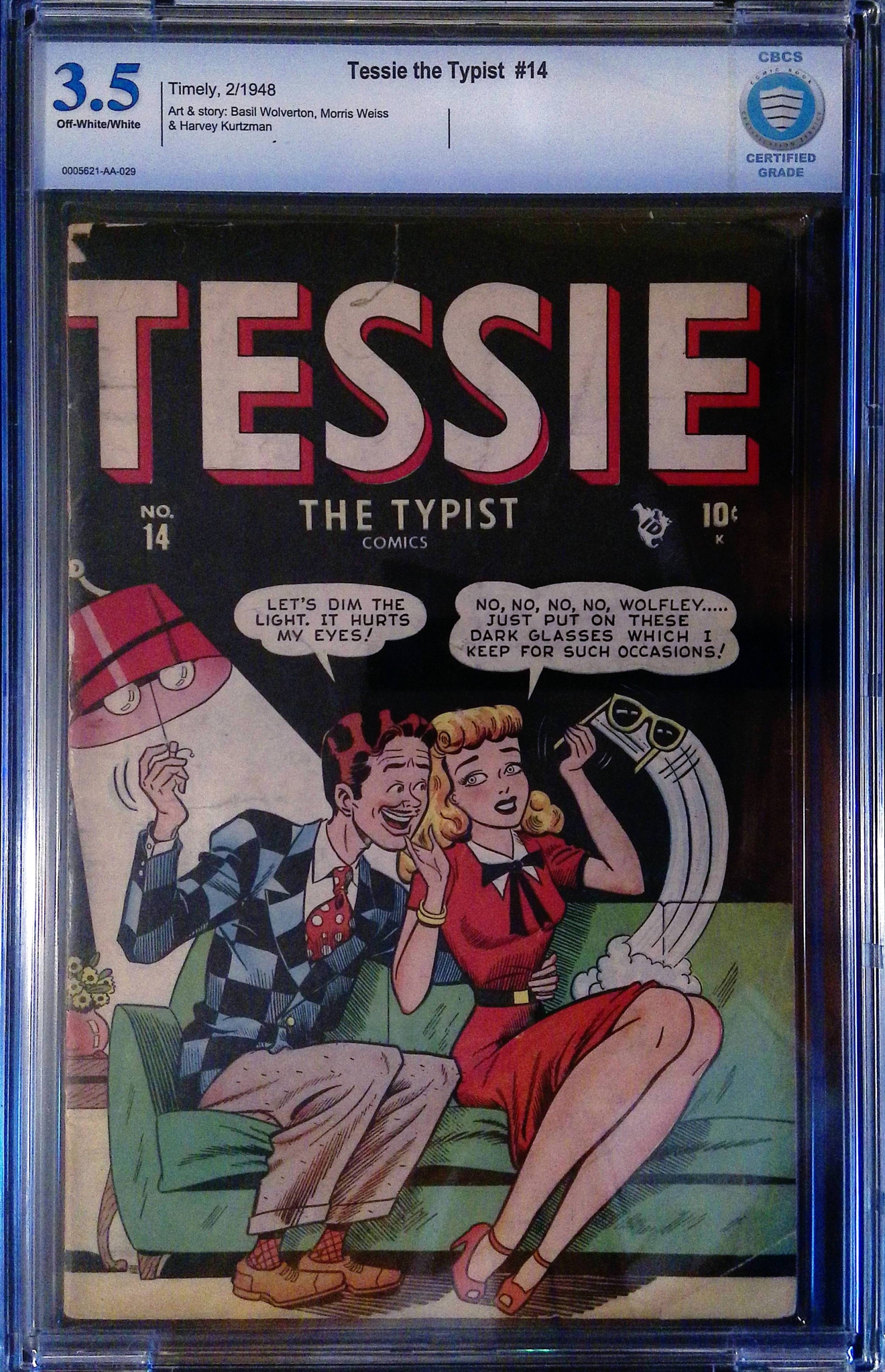 Tessie the Typist  #14 CBCS 3.5