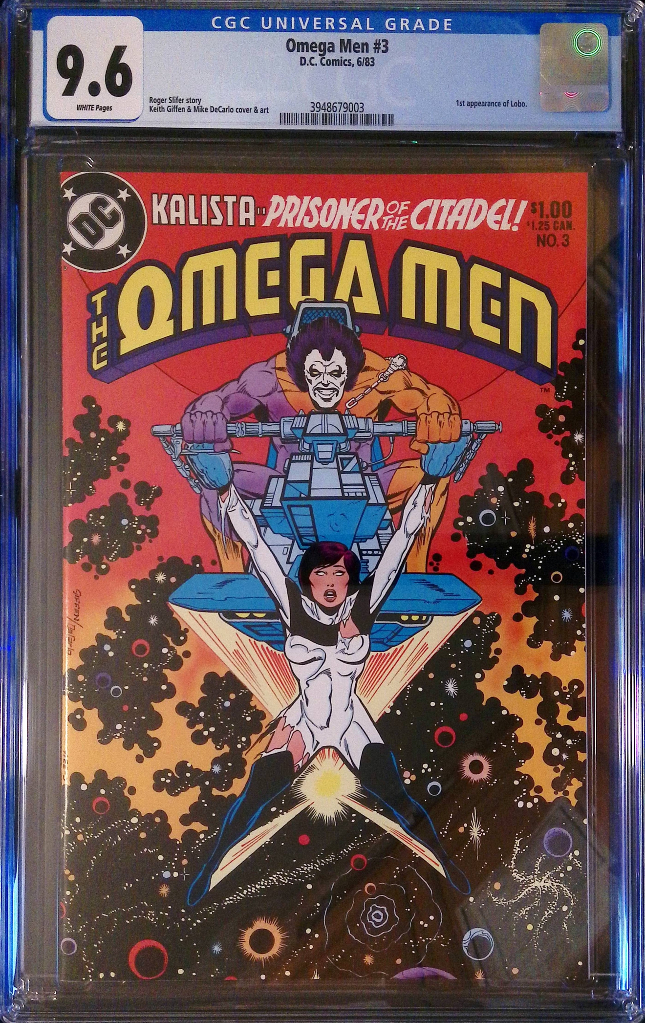 Omega Men #3 CGC 9.6