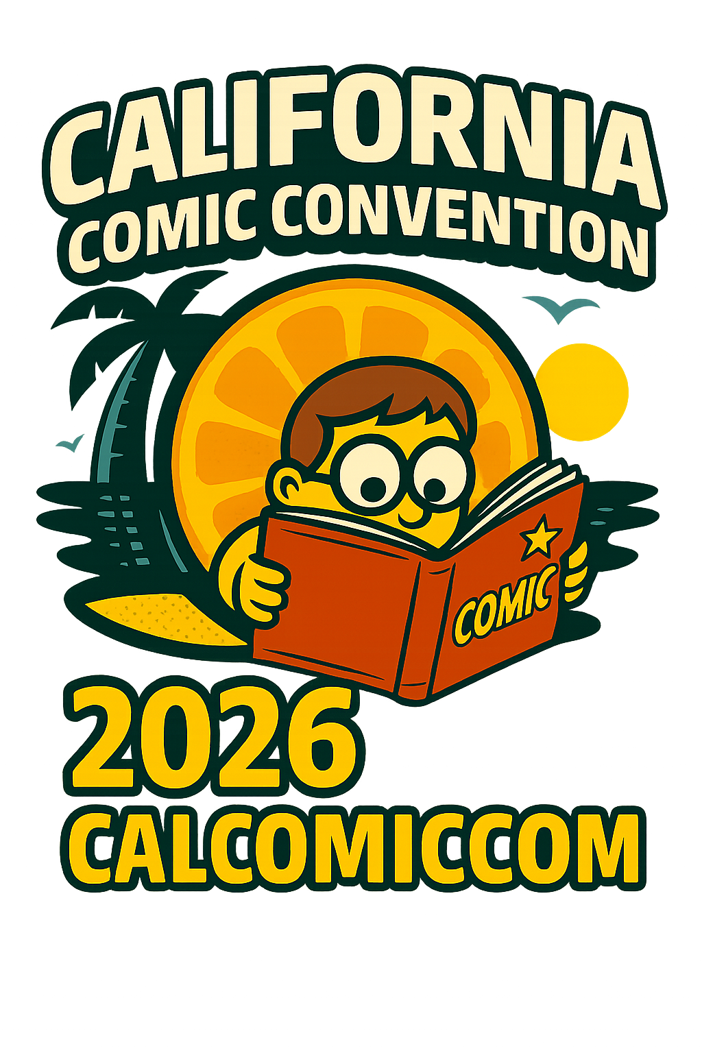 CalComicCon Logo