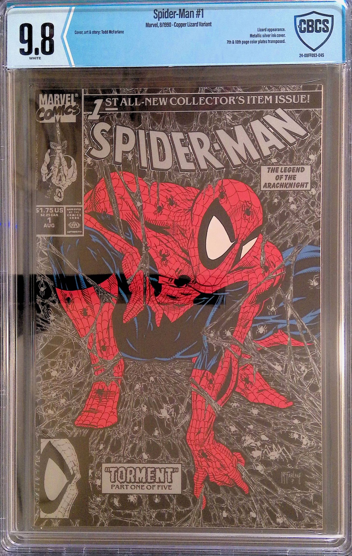 Spider-Man #1 Silver Variant