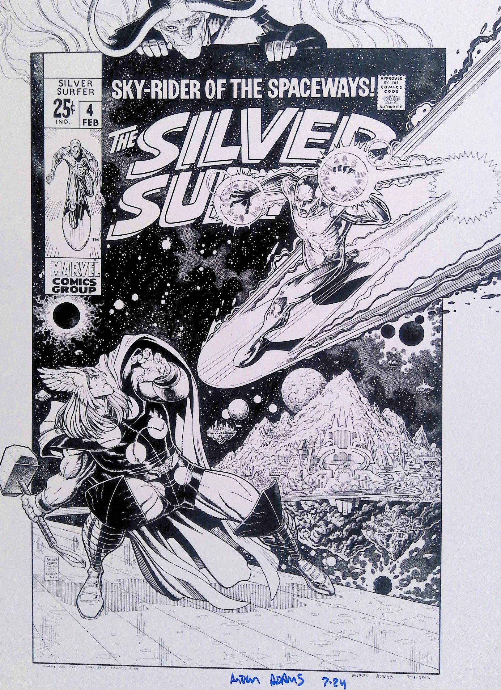 Silver Surfer Print
