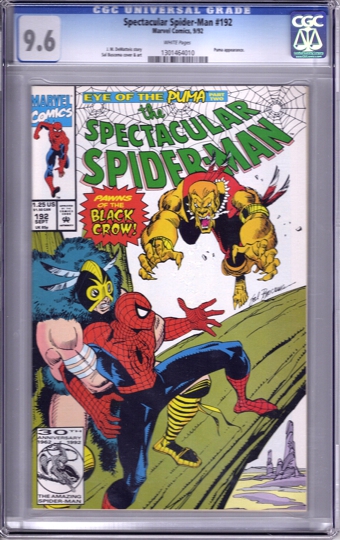 Spectacular spiderman#192